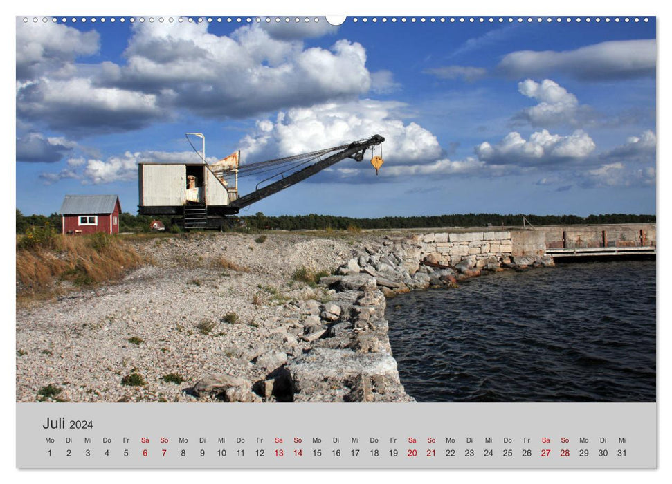 Gotland - Perle der Ostsee (CALVENDO Premium Wandkalender 2024)