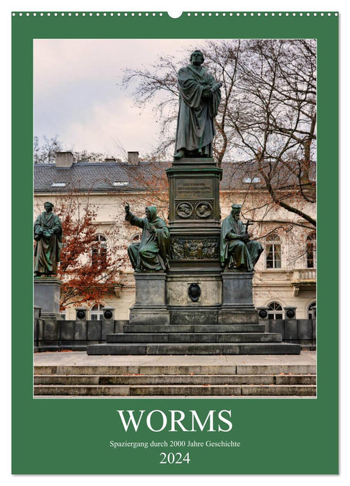 Worms - Parcourez 2000 ans d'histoire (Calendrier mural CALVENDO 2024) 