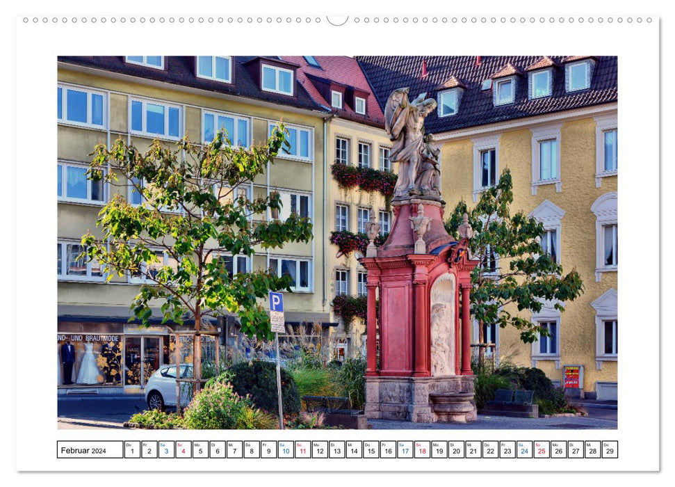 Würzburg - Ansichtssache (CALVENDO Premium Wandkalender 2024)