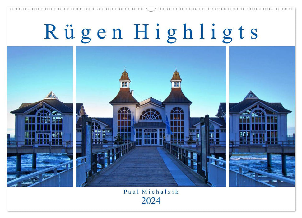 Rügen Highlights (CALVENDO Wandkalender 2024)