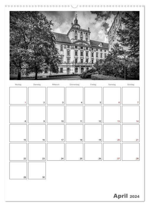 Terminplaner BRESLAU (CALVENDO Premium Wandkalender 2024)