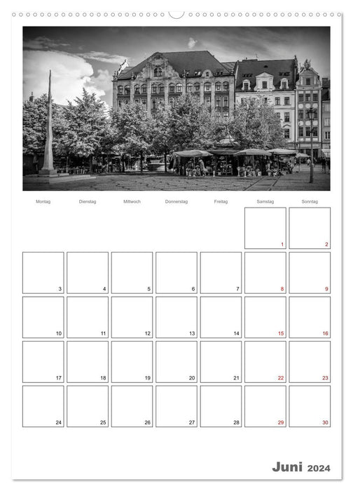 Terminplaner BRESLAU (CALVENDO Premium Wandkalender 2024)