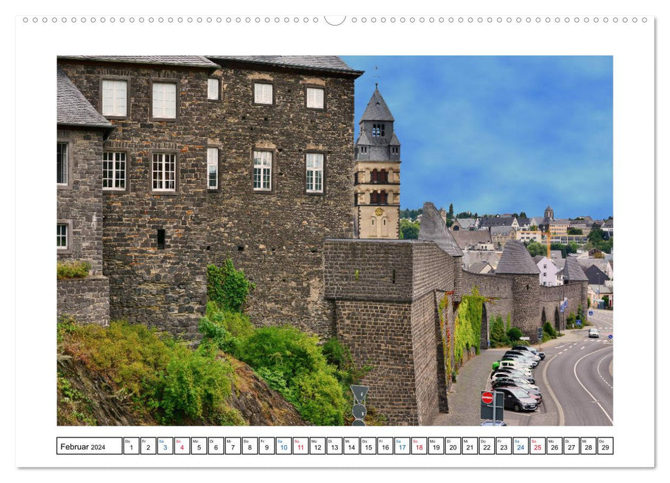 Mayen - Das Tor zur Eifel (CALVENDO Premium Wandkalender 2024)