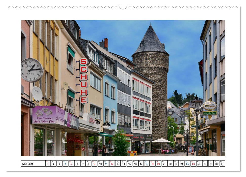 Mayen - Das Tor zur Eifel (CALVENDO Premium Wandkalender 2024)