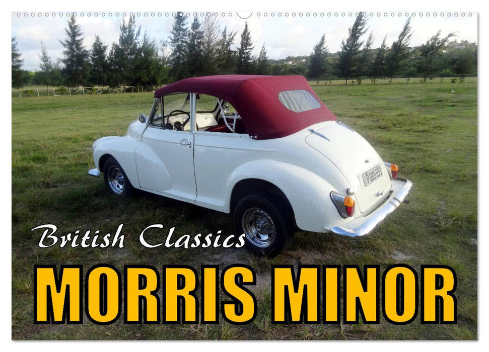 British Classics - Morris Minor (CALVENDO Wandkalender 2024)