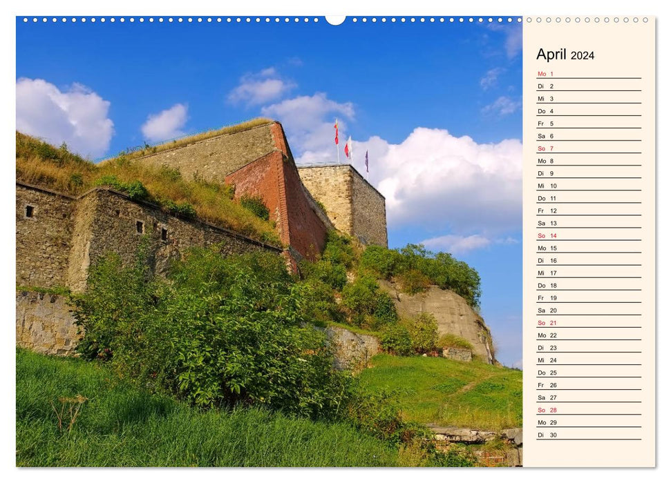 Glatz - capitale du comté de Glatz (Calendrier mural CALVENDO Premium 2024) 