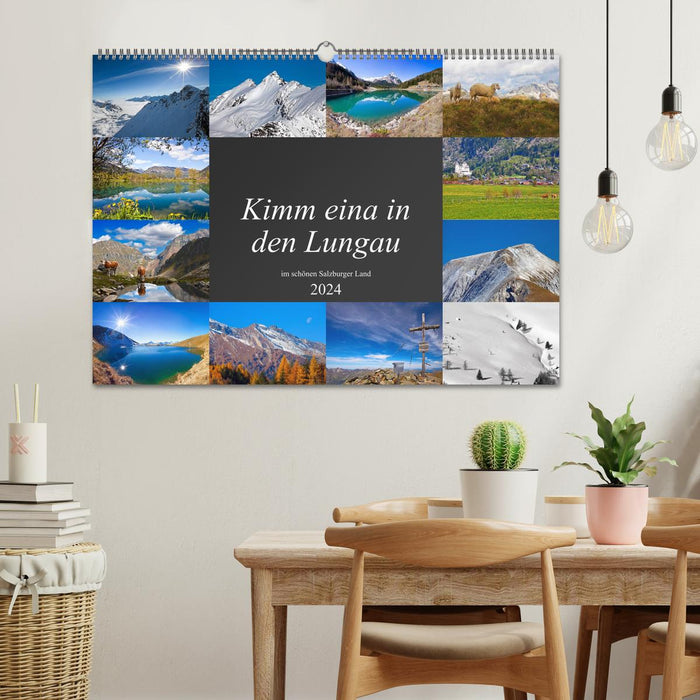 Faites un voyage à Lungau (Calendrier mural CALVENDO 2024) 