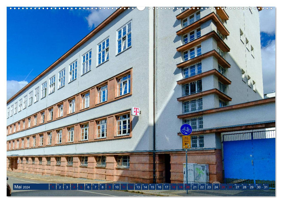 Chemnitz - Stadt der Gegensätze (CALVENDO Premium Wandkalender 2024)