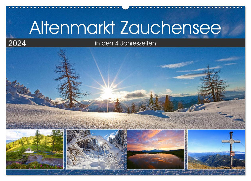 Altenmarkt Zauchensee (CALVENDO Wandkalender 2024)