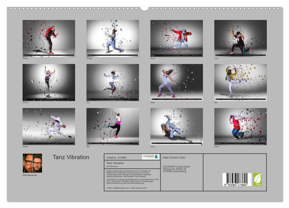 Tanz Vibration (CALVENDO Premium Wandkalender 2024)