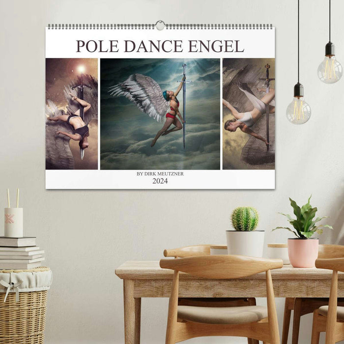 Pole Dance Angel (Calendrier mural CALVENDO 2024) 
