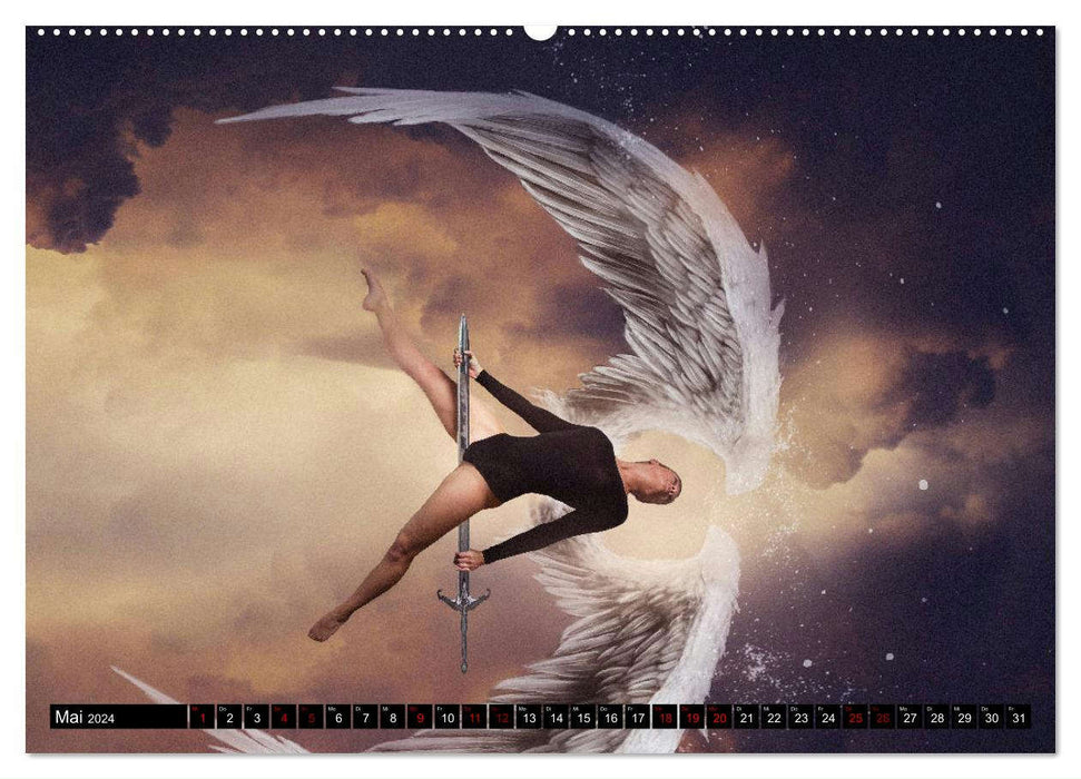 Pole Dance Engel (CALVENDO Wandkalender 2024)