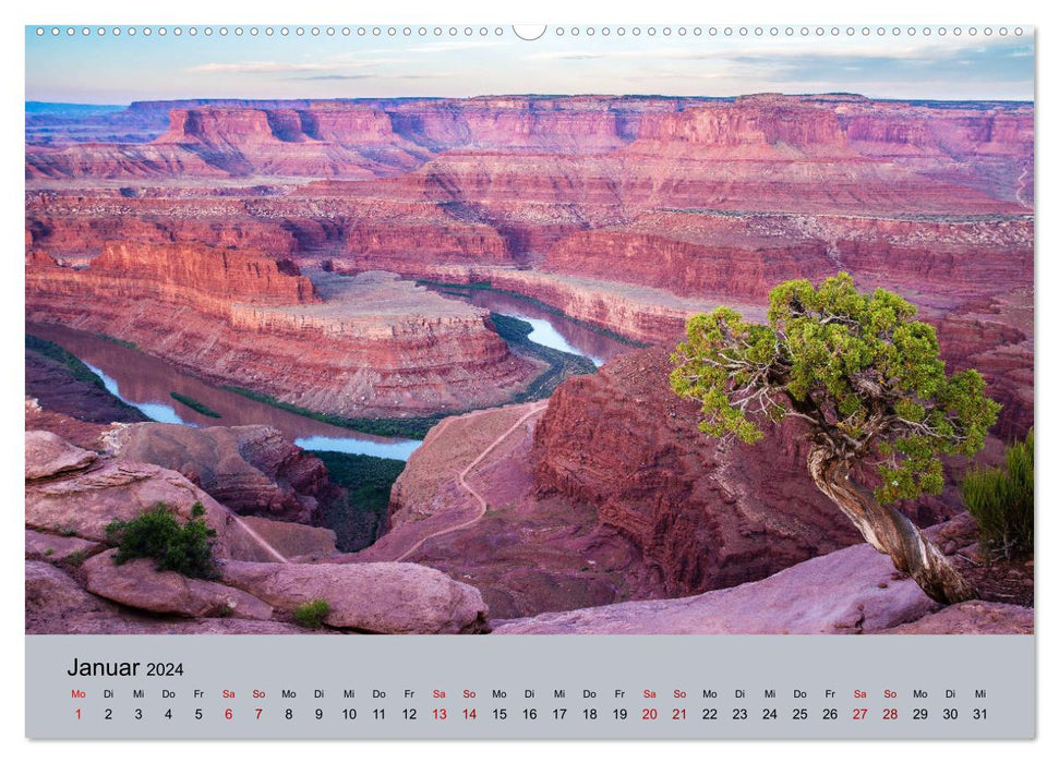 Magische Landschaften - Unterwegs im Südwesten der USA (CALVENDO Premium Wandkalender 2024)
