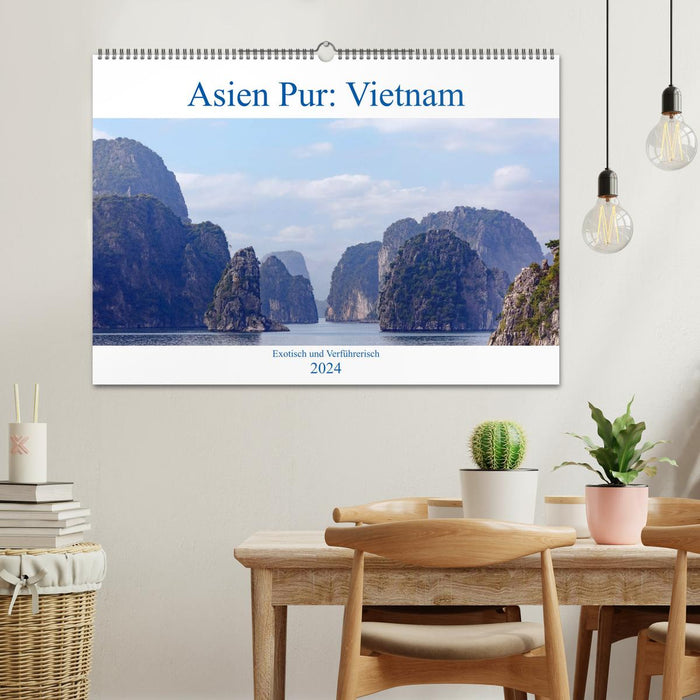 Pure Asia: Vietnam (CALVENDO wall calendar 2024) 