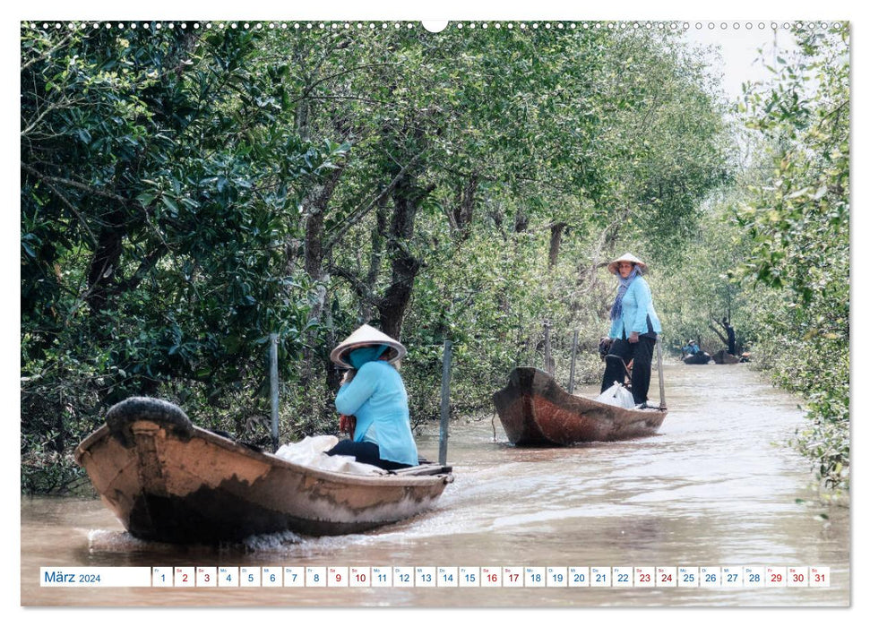 Asie pure : Vietnam (calendrier mural CALVENDO 2024) 