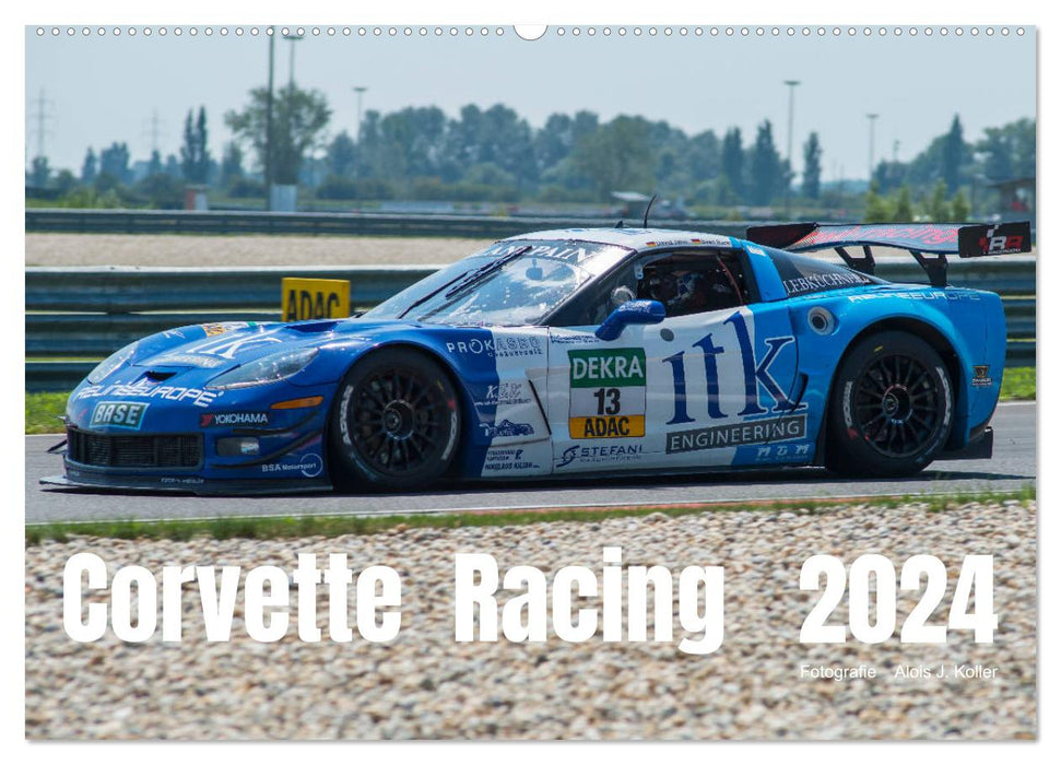 Corvette Racing 2024 (CALVENDO Wandkalender 2024)