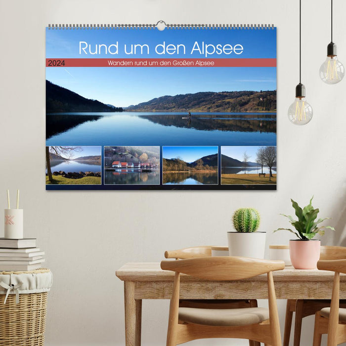 Autour de l'Alpsee (calendrier mural CALVENDO 2024) 