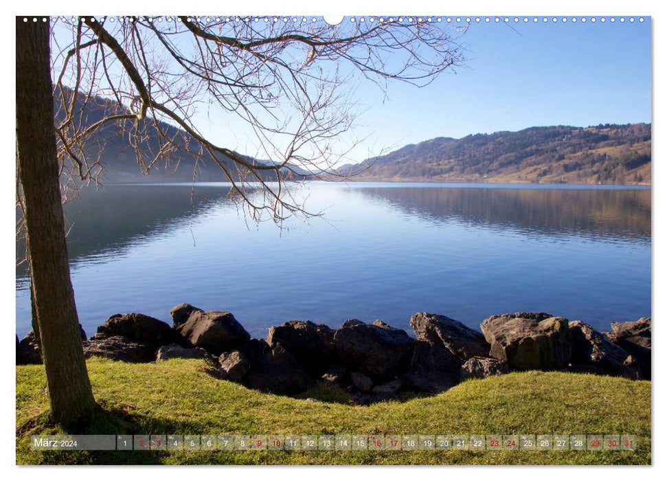 Autour de l'Alpsee (calendrier mural CALVENDO 2024) 