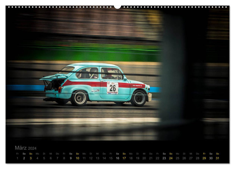 Abarth Racing (CALVENDO wall calendar 2024) 
