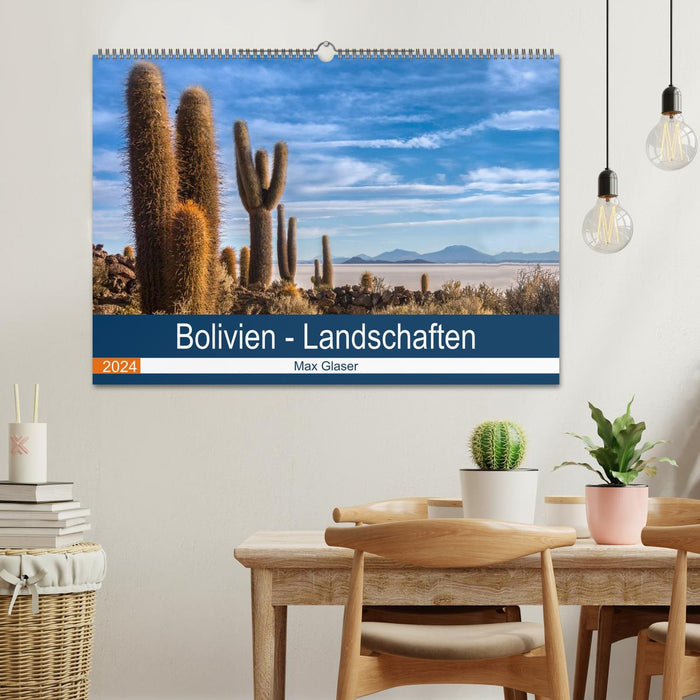 Bolivia - Unique Landscape (CALVENDO Wall Calendar 2024) 