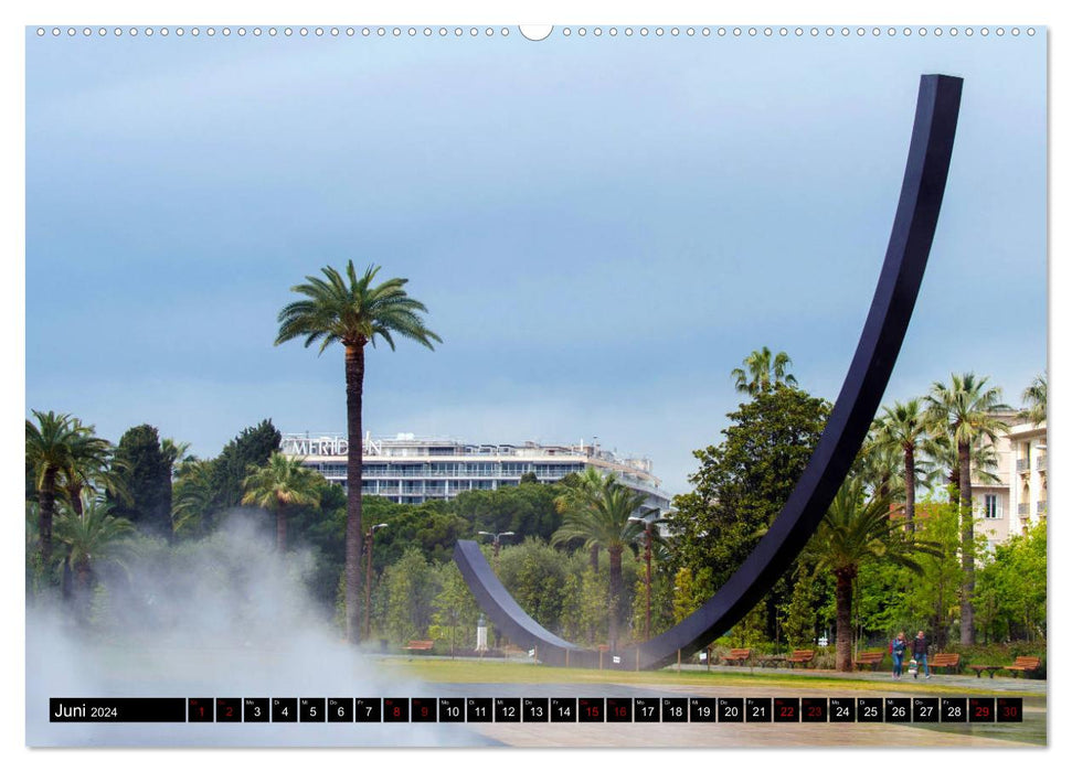 Riviera und Mehr - Nizza, Cannes, San Remo, Monaco (CALVENDO Wandkalender 2024)