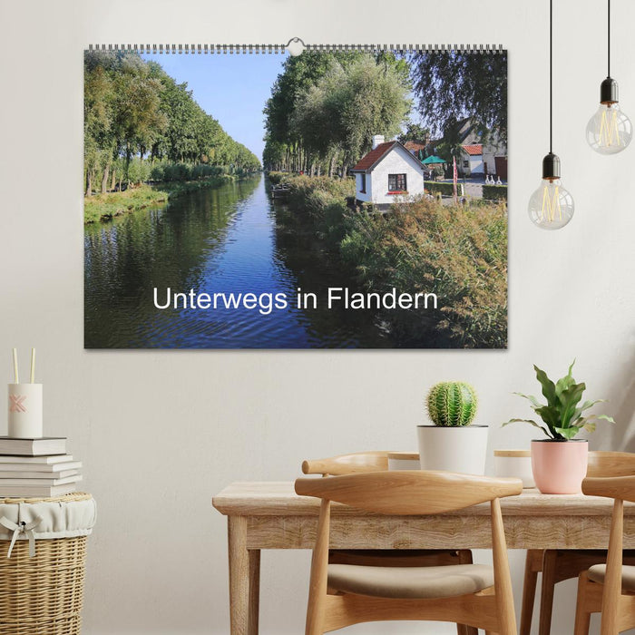 Unterwegs in Flandern (CALVENDO Wandkalender 2024)