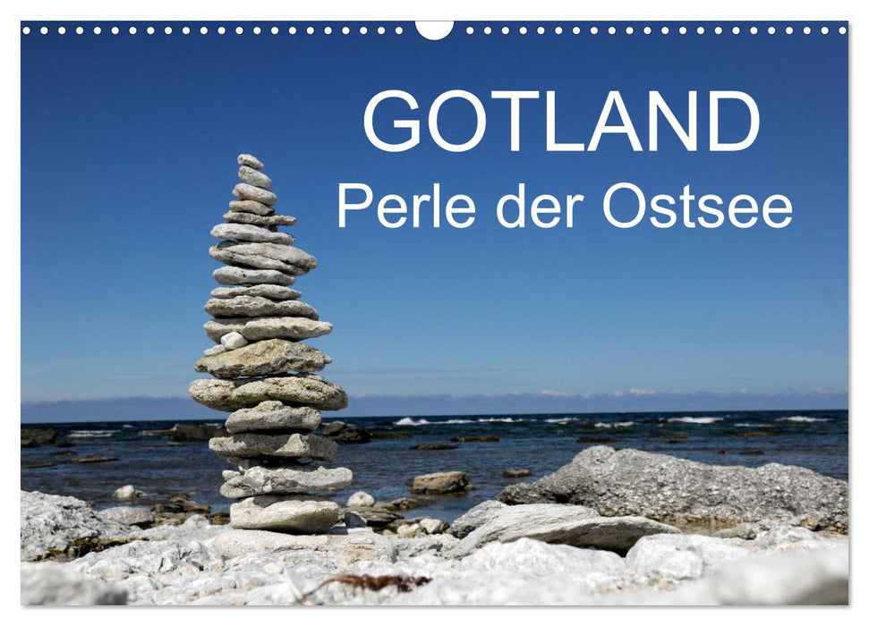 Gotland - Perle der Ostsee (CALVENDO Wandkalender 2024)