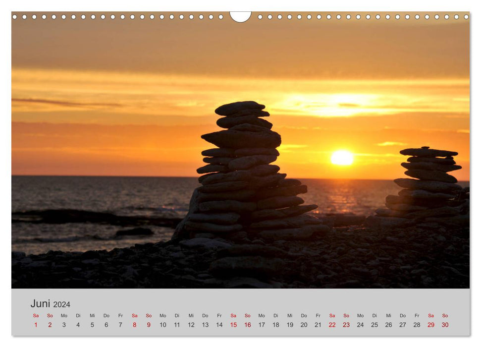 Gotland - Pearl of the Baltic Sea (CALVENDO wall calendar 2024) 