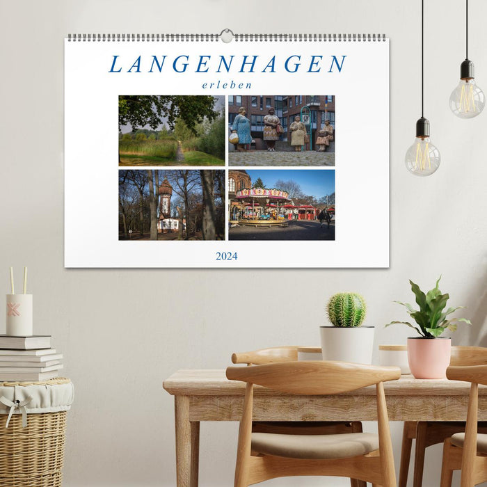 Experience Langenhagen (CALVENDO wall calendar 2024) 