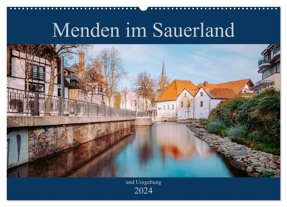 Menden im Sauerland und Umgebung (CALVENDO Wandkalender 2024)