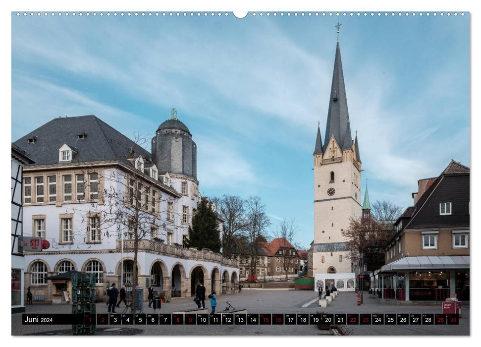 Menden dans le Sauerland et ses environs (calendrier mural CALVENDO 2024) 