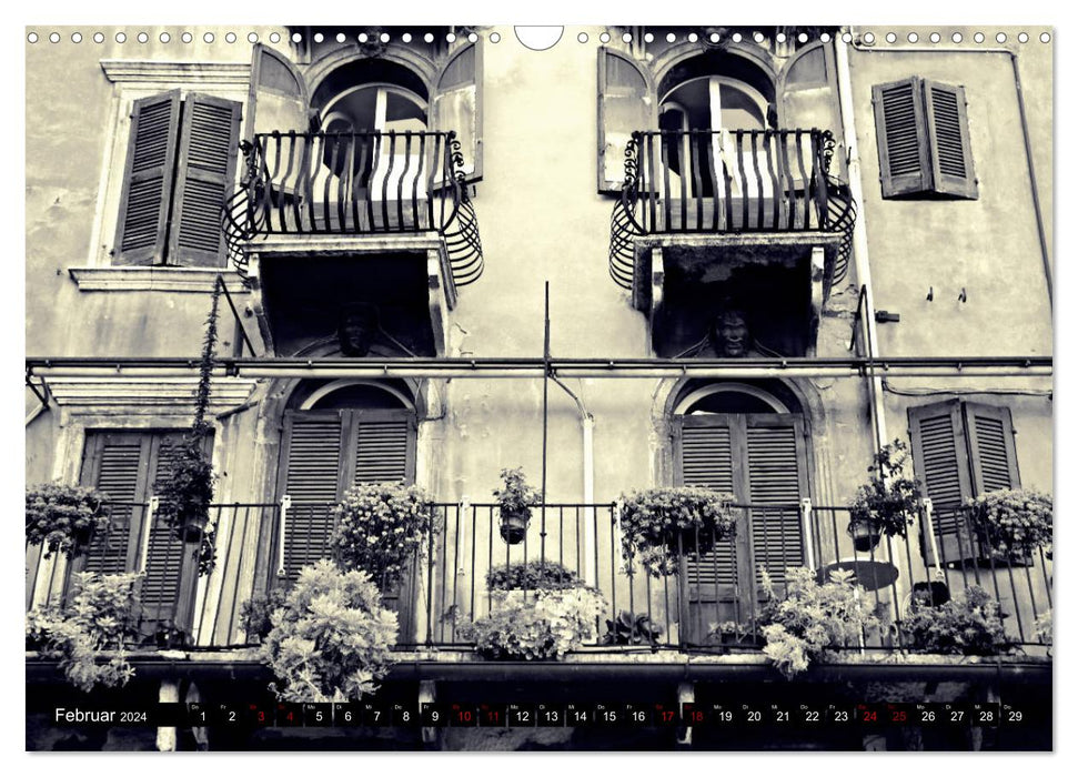 Romantisches Italien (CALVENDO Wandkalender 2024)