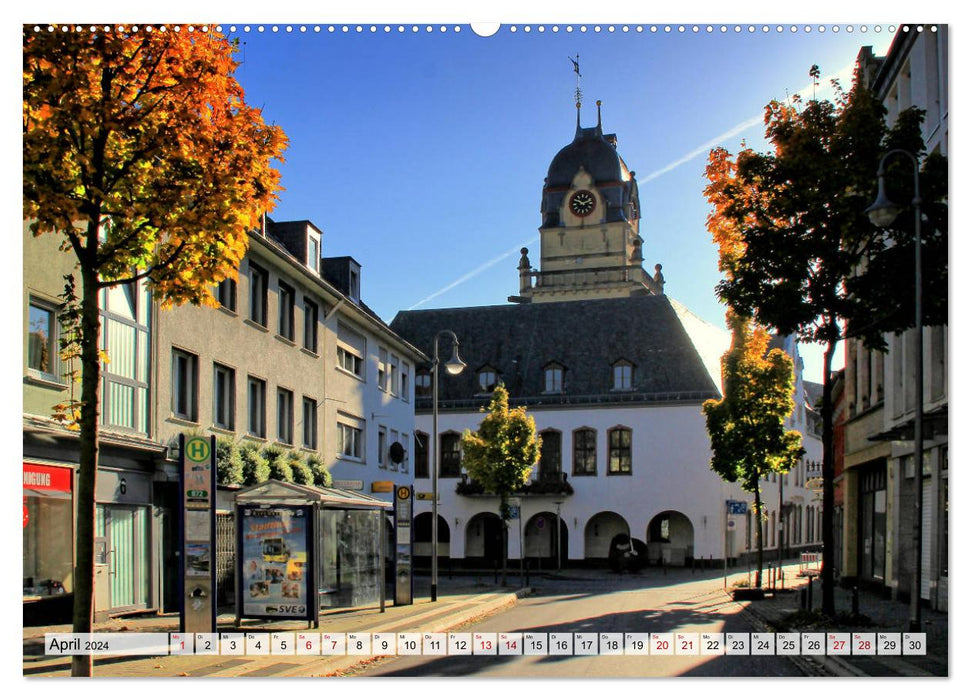 Euskirchen - Un voyage à travers la ville de district au bord de l'Eifel (Calendrier mural CALVENDO Premium 2024) 