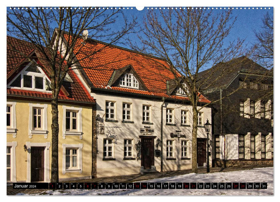 Stadtansichten Lüdenscheid, die Oberstadt (CALVENDO Wandkalender 2024)