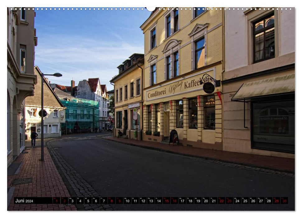 Vues de la ville de Lüdenscheid, la ville haute (calendrier mural CALVENDO 2024) 