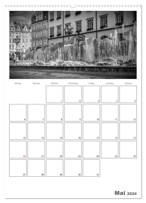 Terminplaner BRESLAU (CALVENDO Wandkalender 2024)