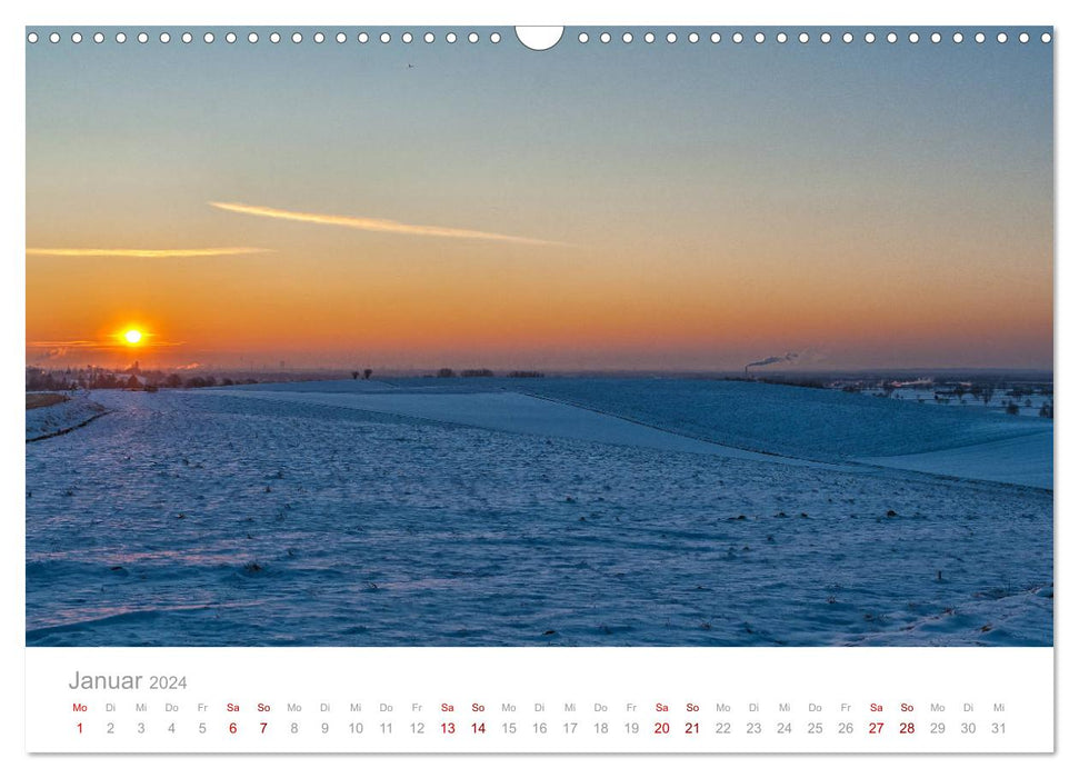 Beautiful Dachauer Land (CALVENDO wall calendar 2024) 