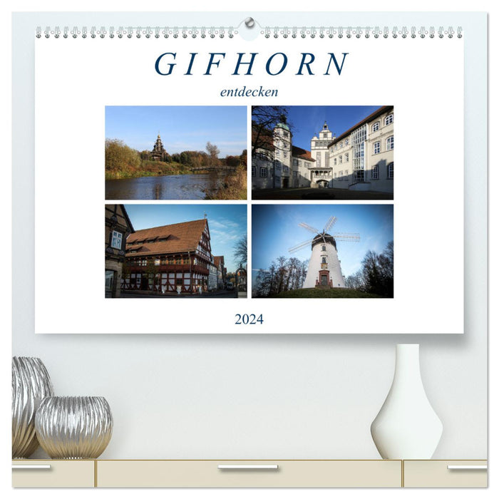 Discover Gifhorn (CALVENDO Premium Wall Calendar 2024) 