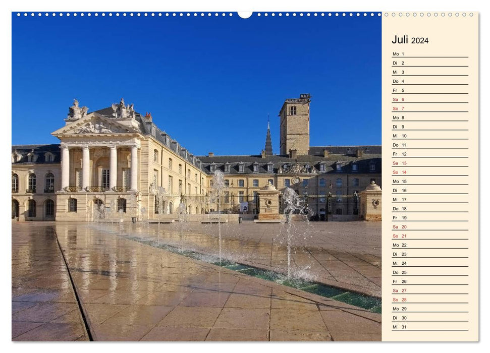 Bourgogne - Le cœur vert de la France (Calvendo Premium Wall Calendar 2024) 