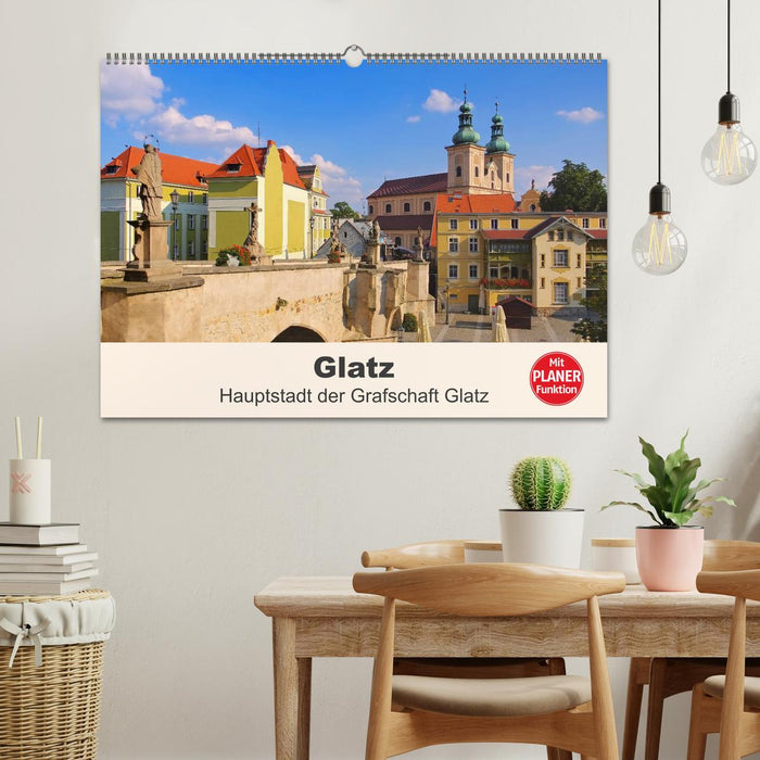 Glatz - capital of the county of Glatz (CALVENDO wall calendar 2024) 