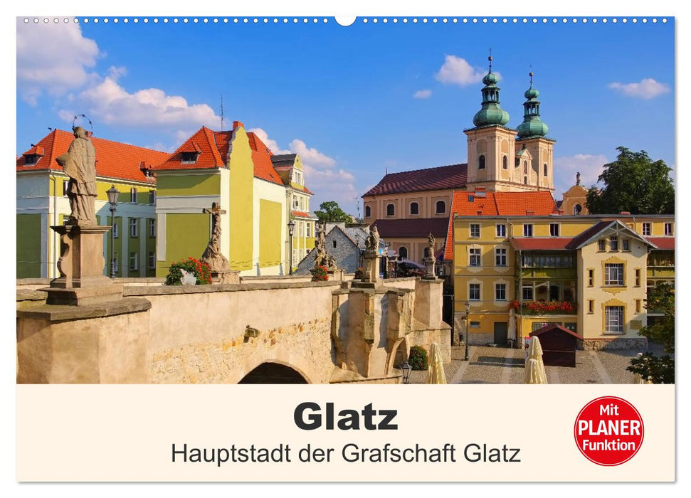 Glatz - capital of the county of Glatz (CALVENDO wall calendar 2024) 