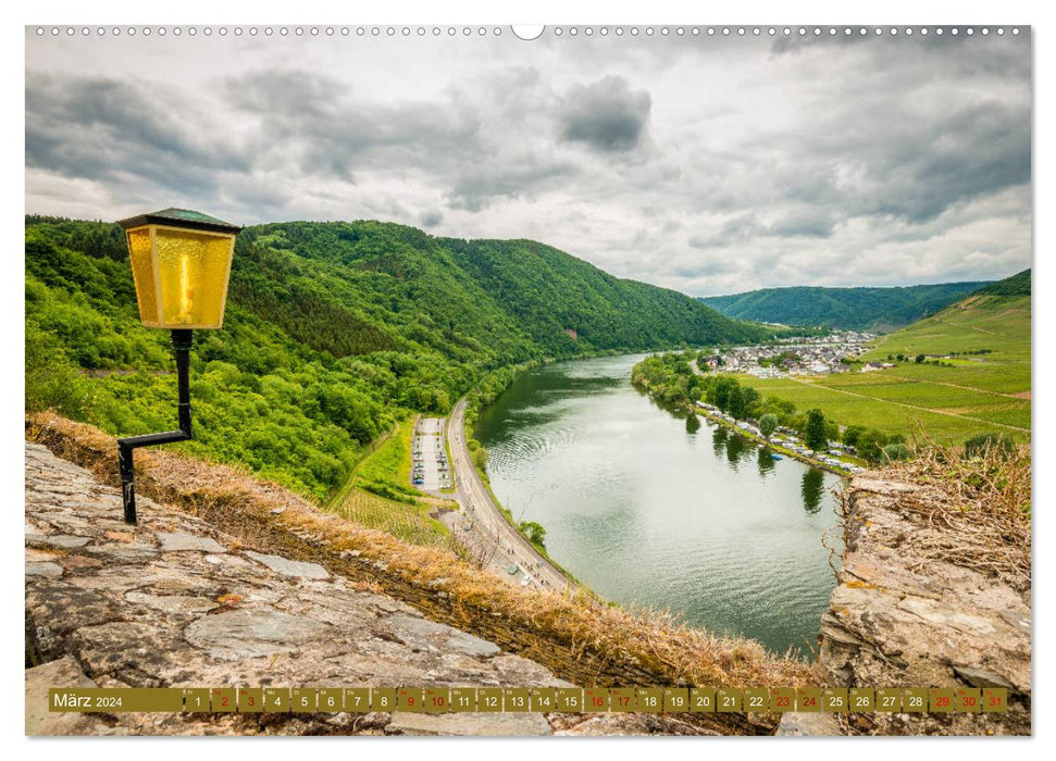 Moselle landscapes (CALVENDO Premium wall calendar 2024) 