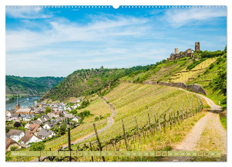 Moselle landscapes (CALVENDO Premium wall calendar 2024) 