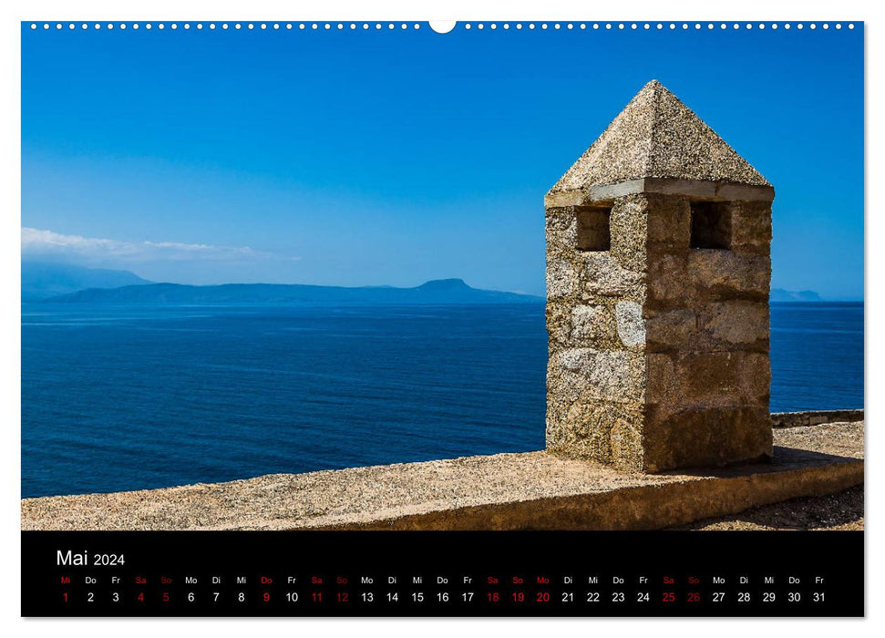 Destinations de voyage en Grèce (Calendrier mural CALVENDO Premium 2024) 