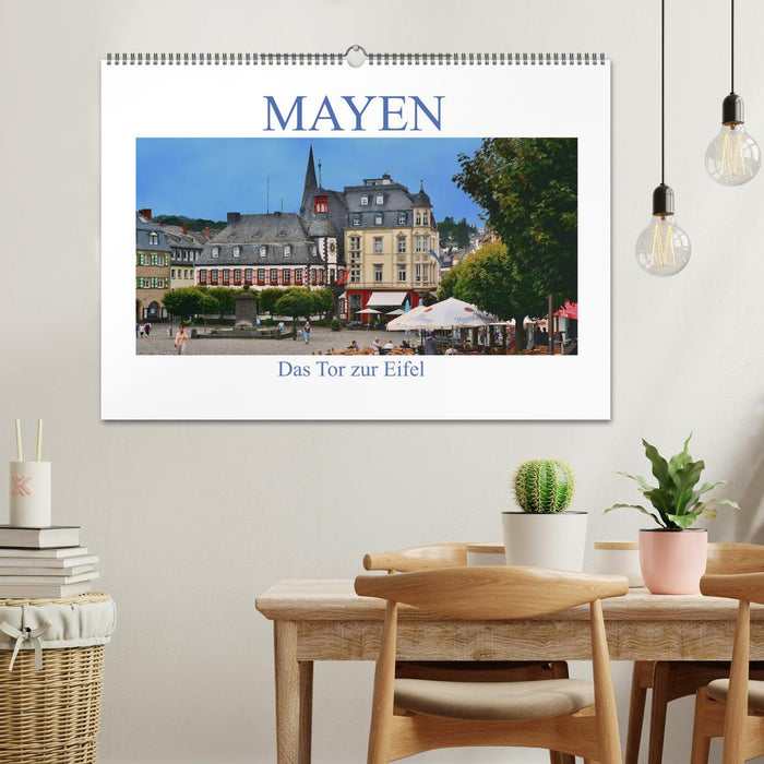 Mayen - Das Tor zur Eifel (CALVENDO Wandkalender 2024)