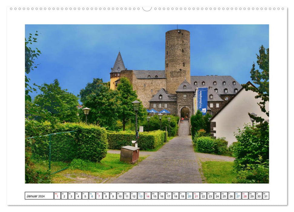 Mayen - Das Tor zur Eifel (CALVENDO Wandkalender 2024)