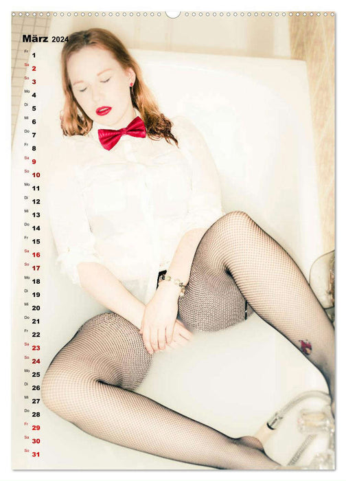 Sexy in the tub (CALVENDO wall calendar 2024) 