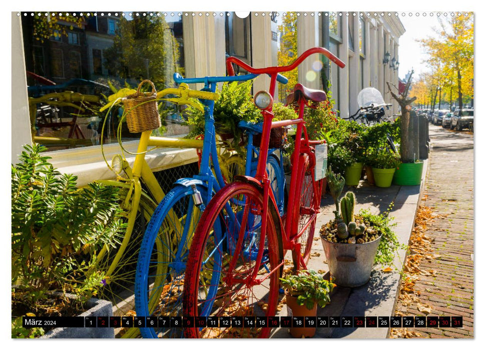 Magical Delft - Pearl of the Netherlands (CALVENDO wall calendar 2024) 