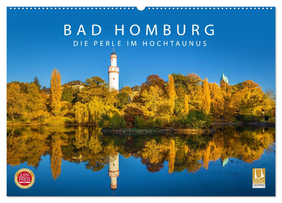 Bad Homburg - La perle du Hochtaunus (Calendrier mural CALVENDO 2024) 