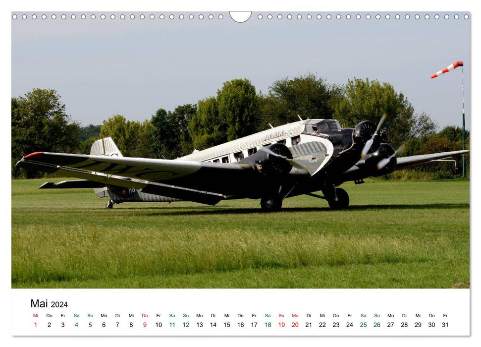 Junkers Ju 52 The Legend (CALVENDO wall calendar 2024) 